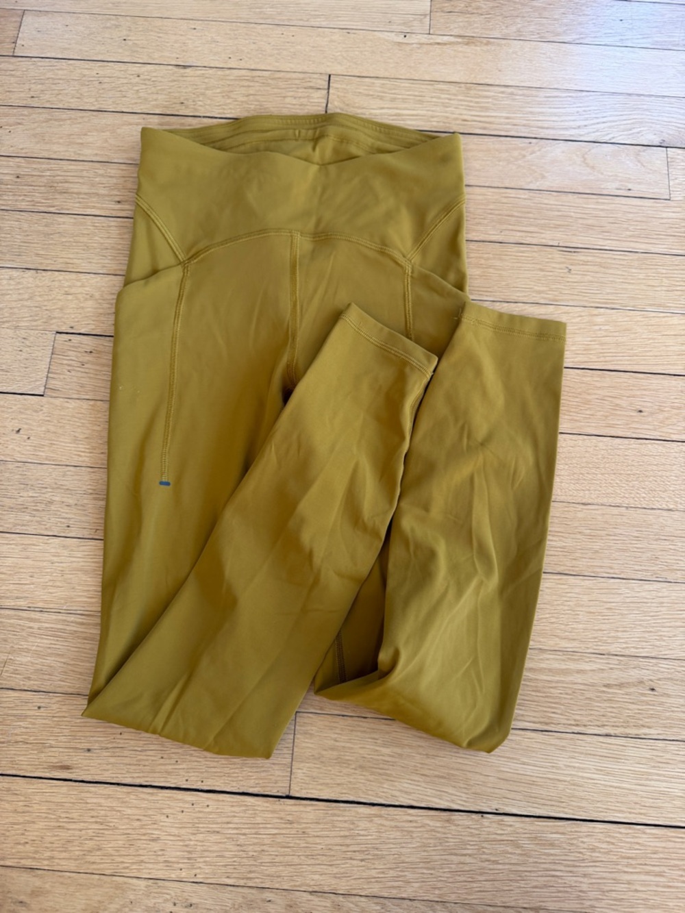 lululemon athletica High-Rise Leggings in Mustard